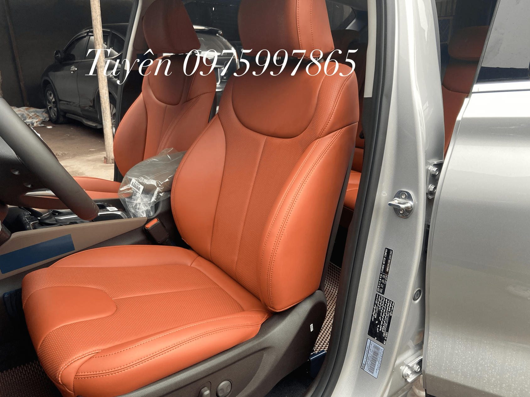 Bọc ghế da xe Huyndai Santafe 2021- Nội thất ô tô Bùi Lộc